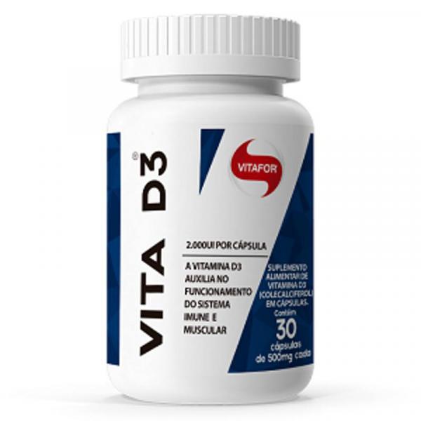 Vitamina D 30 Cápsulas 500mg Cada - Vitafor