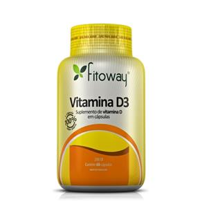 Vitamina D3 200 Ui Fitoway - 60 Cáps