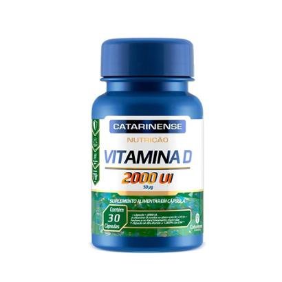 Vitamina D 2000 UI - 30 Cápsulas - Catarinense
