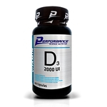 Vitamina D3 2000ui (100 cápsulas) - Performance
