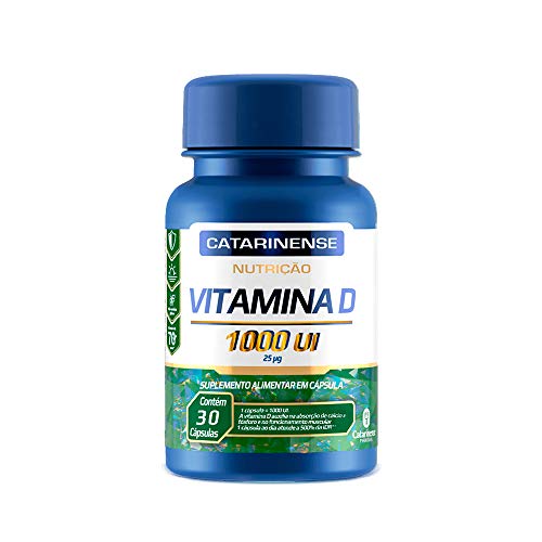 Vitamina D 1000 UI - 30 Cápsulas - Catarinense