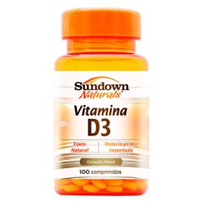 Vitamina D3 (400UI)100 Comprimidos - Sundown