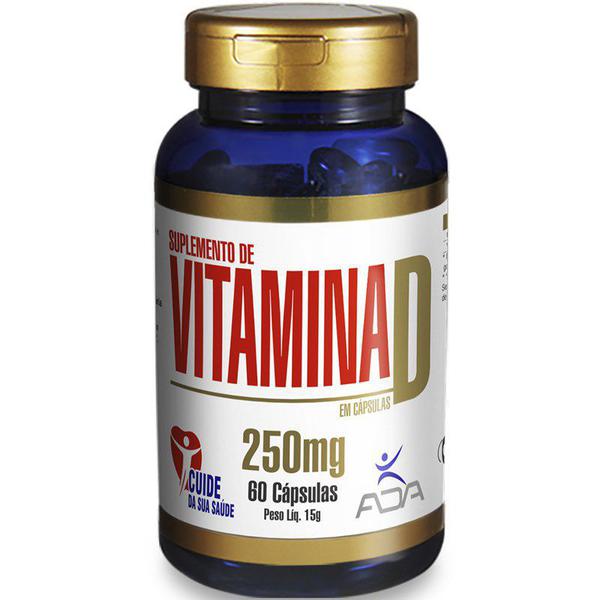 Vitamina D 60 Cápsulas 250mg ADA
