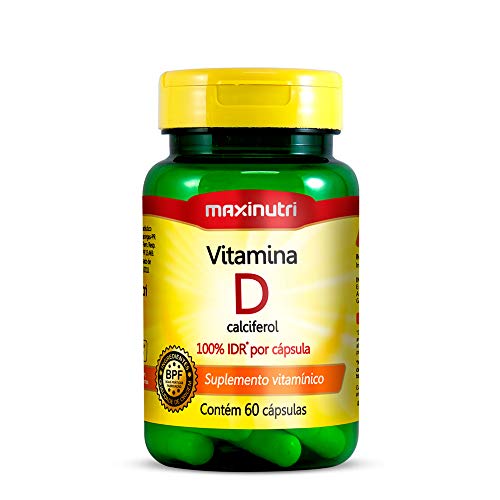 Vitamina D - 60 Cápsulas - Maxinutri