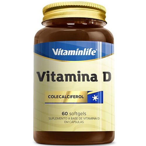 Vitamina D 60 Cápsulas - Vitamin Life