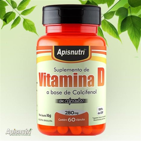 Vitamina D 280Mg C/60 Cápsulas Apisnutri