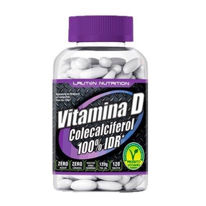 Vitamina D3 (Colecalciferol) - 120 Tabletes - Lauton