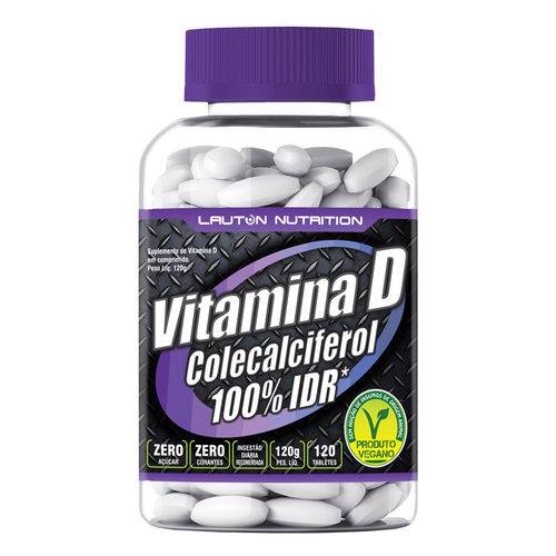 Vitamina D3 - Colecalciferol - 120 Tabs - 200 Ui - Lauton