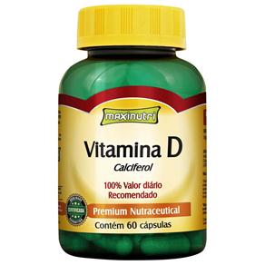Vitamina D Maxinutri - 60 Cápsulas