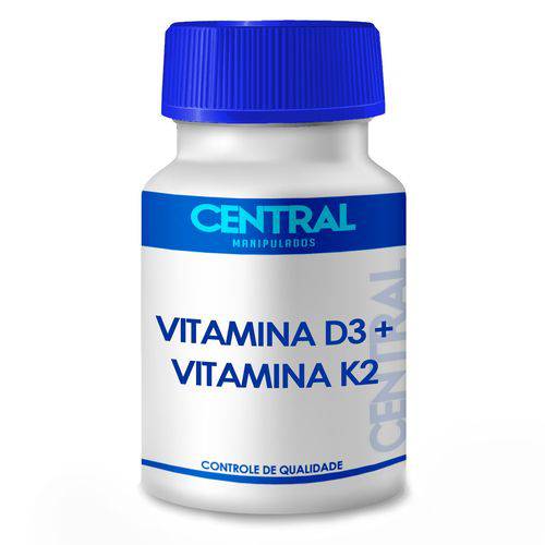 Vitamina D3 + Vitamina K2 \\ 60 Cápsulas
