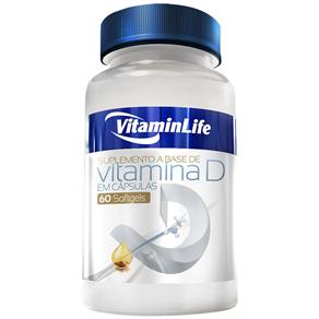 Vitamina D VitaminLife - 60 Softgels