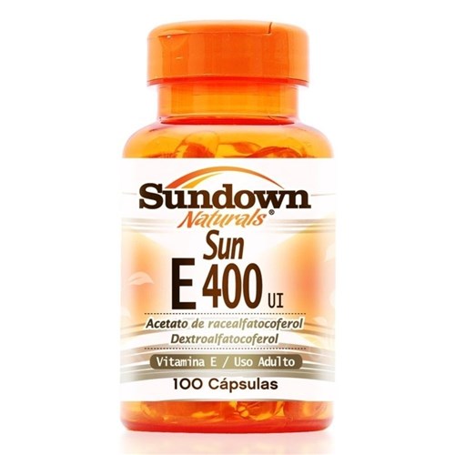 Vitamina e 30 Caps 400Ui - Sundown
