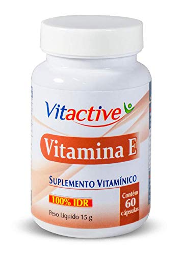 Vitamina e 10 UI 60 Cápsulas Fitoactive