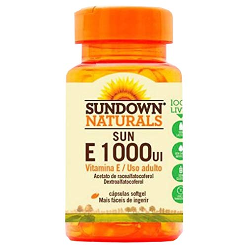 Vitamina e 1000 UI - 50 Cápsulas - Sundown
