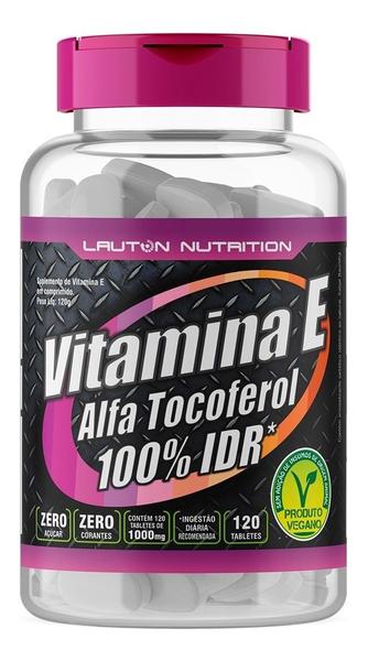Vitamina e 10mg - 120 Tabs - Lauton Nutrition