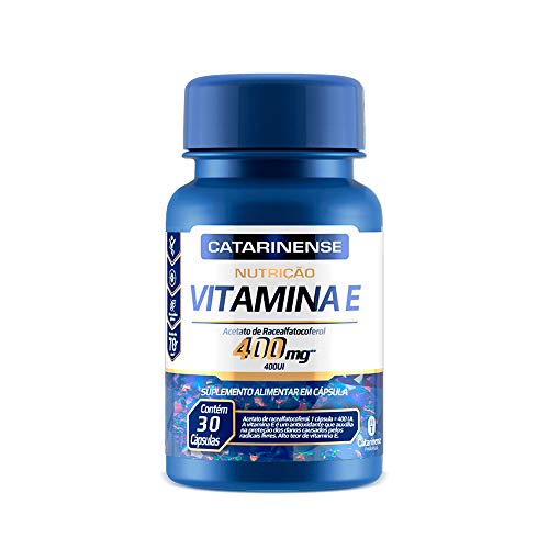 Vitamina e 400 UI - 30 Cápsulas - Catarinense