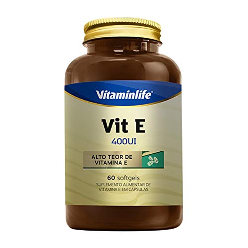 Vitamina e 400UI - 60 Softgels, VitaminLife