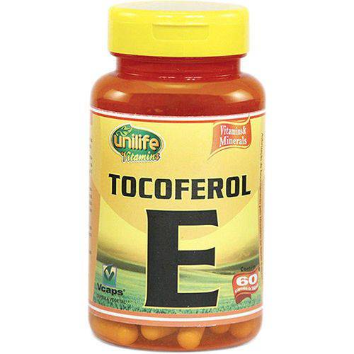 Vitamina e 60 Cápsulas 470mg Tocoferol - Unilife
