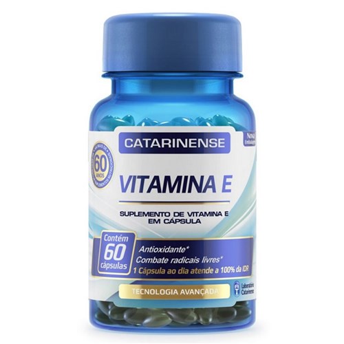 Vitamina e - 60 Cápsulas - Catarinense