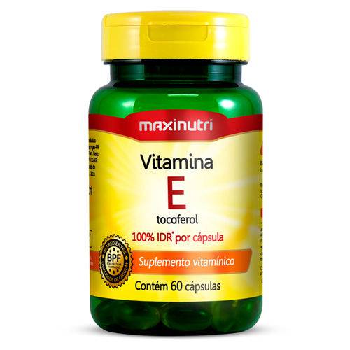 Vitamina e - 60 Cápsulas - Maxinutri