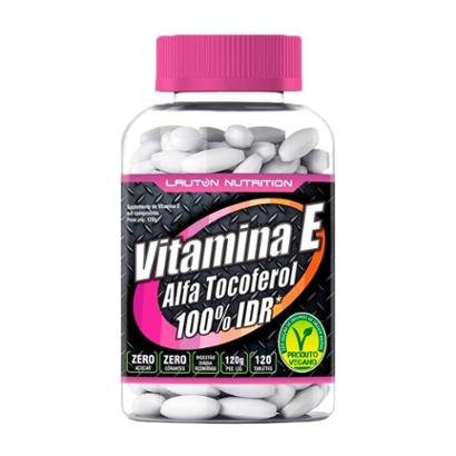Vitamina e (Alfa Tocoferol) - 120 Tabletes - Lauton