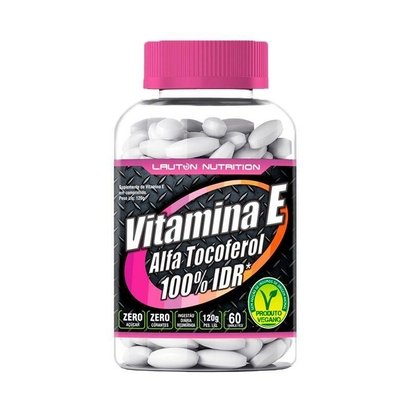 Vitamina e (Alfa Tocoferol) - 60 Tabletes - Lauton