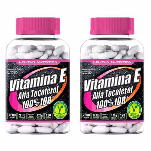 Vitamina e (Alfa Tocoferol) - 2 Un de 120 Tabletes - Lauton