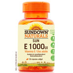 Vitamina E Sundown 1000ui C/ 50 Cápsulas