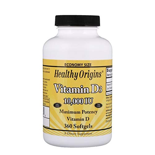 Vitamina ED 5000 IU (360 Softgels) - Healthy Origins