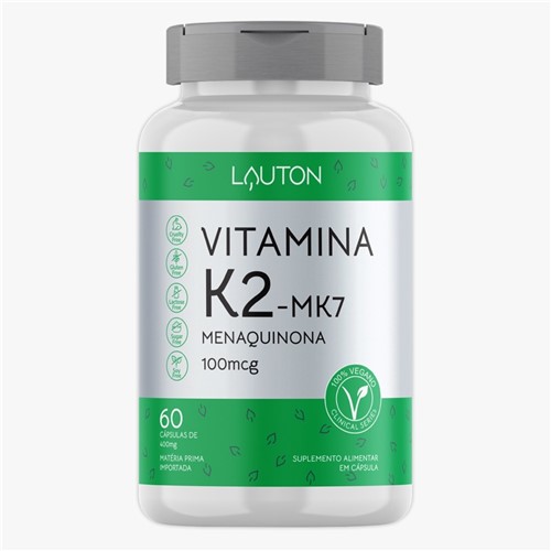 Vitamina K2 100mcg - 60 Caps