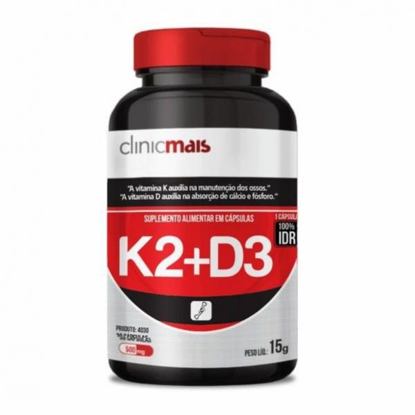 Tudo sobre 'Vitamina K2 + D3 - 30 Cápsulas - Clinicmais'
