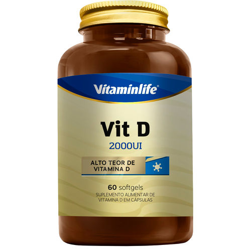 Vitaminlife Vit D 2.000ui 60 Caps