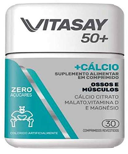 Vitasay 50 Mais Cálcio Comprimidos Vitamina C/30