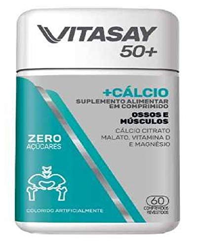 Vitasay 50 Mais Cálcio Comprimidos Vitamina C/60