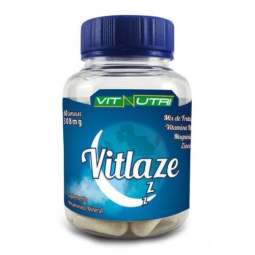 Tudo sobre 'Vitlaze em Cápsulas VitaminaB6 Vitnutri 308mg 60 Caps'