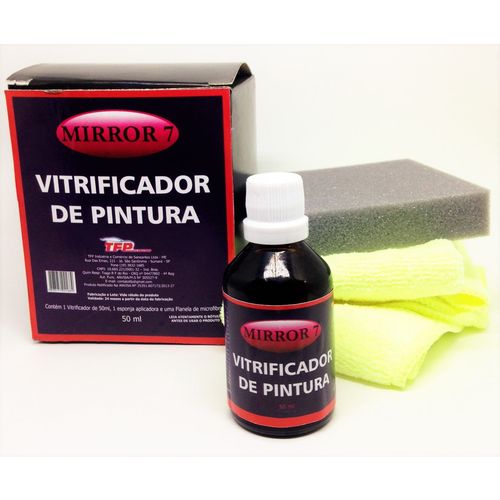 Vitrificador Automotivo Mirror 7 Frasco 50 Ml