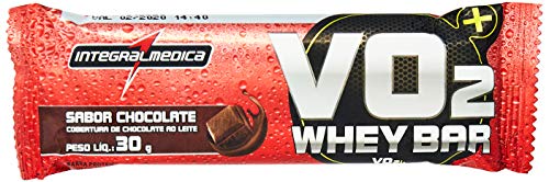 Vo2 Protein Bar - 12 Unidades 30G Chocolate - Integralmédica, Integralmedica
