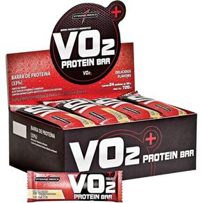 Vo2 Protein Bar 24 Barras- Integral Médica - FRUTAS VERMELHAS
