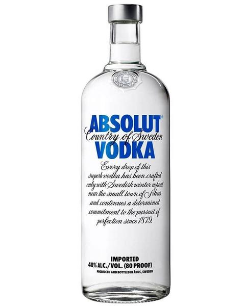 Vodka Absolut 1000ml.