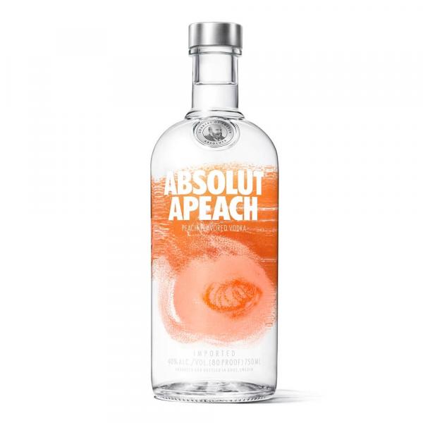 Vodka Absolut Apeach Sueca 750ml