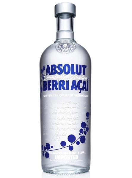 Vodka Absolut Berri Açai 1L