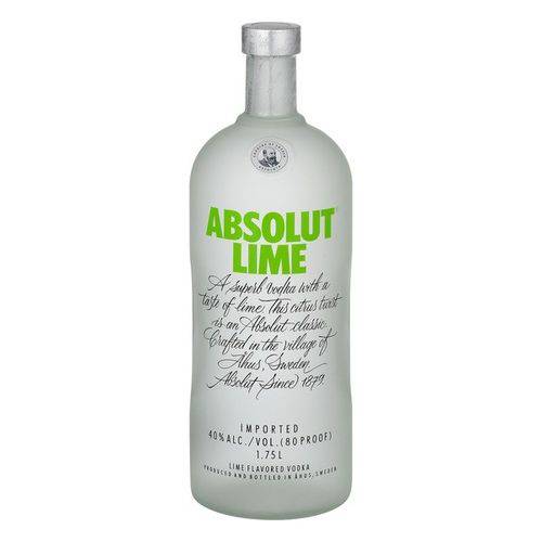 Tudo sobre 'Vodka Absolut Lime 1l'