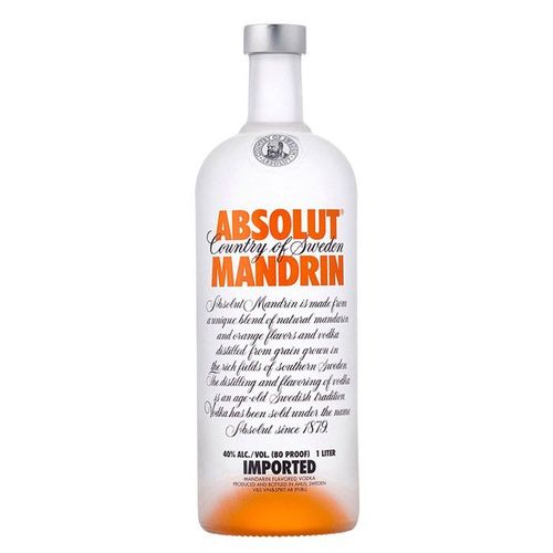 Vodka Absolut Mandrin 1 Litro