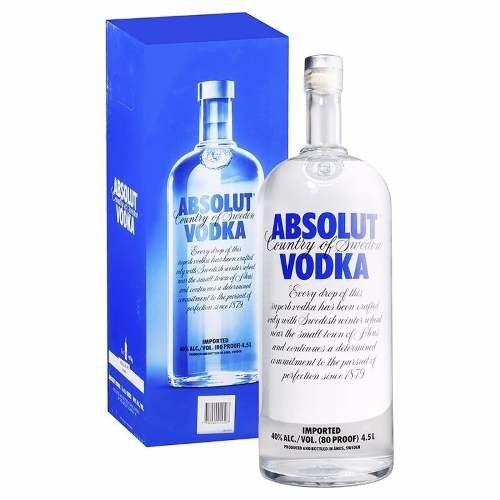 Vodka Absolut Tradicional 4,5l