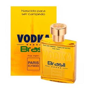 Vodka Brasil Amarelo Paris Elysees Eau de Toilette Perfumes Masculino - 100ml