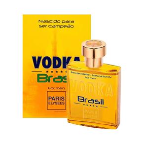 Vodka Brasil Amarelo Paris Elysees - Perfume Masculino - 100ml