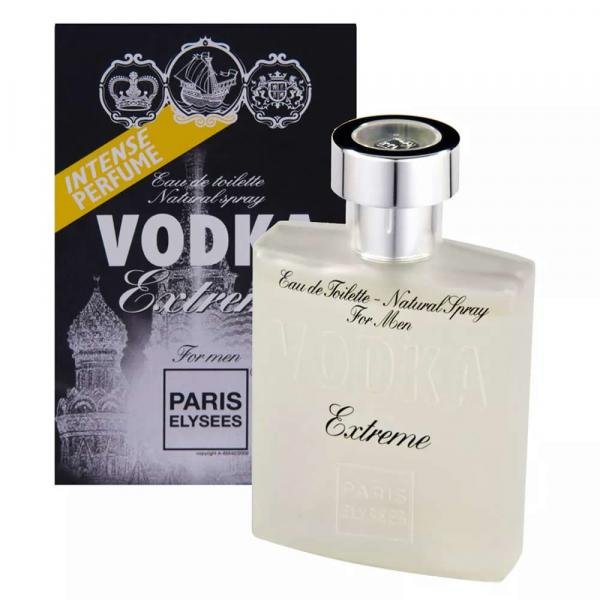 Vodka Extreme Paris Elysees - Perfume Masculino - 100ml