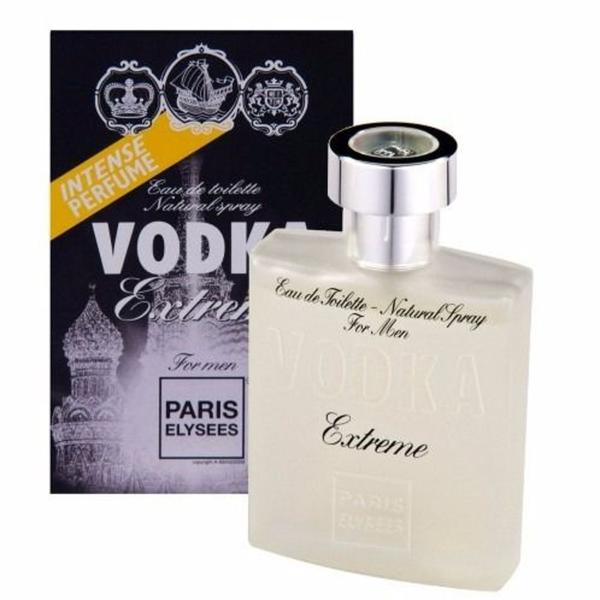 Vodka Extreme Paris Elysees Perfume Masculino de 100 Ml