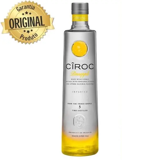 Vodka Importada Ciroc Pineapple 750ml