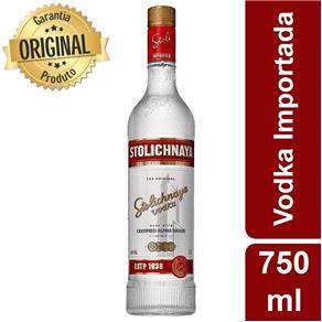 Vodka Importada Stolichnaya Premium Letonia - 750ml